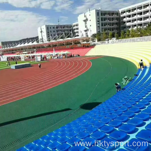 Factory Best Price HDPE Blow Moulding Colorful Plastic Seat Chair for Stadium Outdoor Use